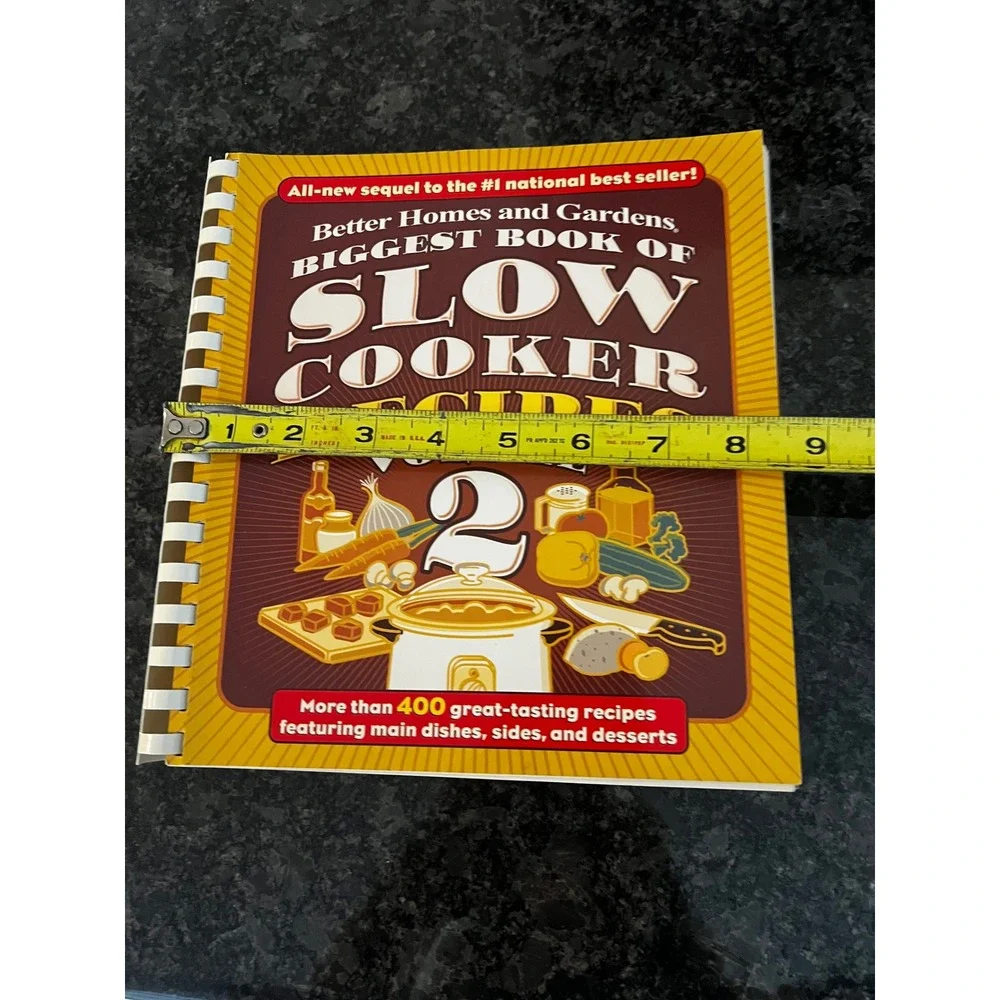 Better Homes and Gardens Slow‎ Cooker Recipes Cookbook Volume 2 Spiral 2006